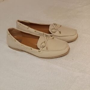 Dolce Vita Cream Loafers for Women